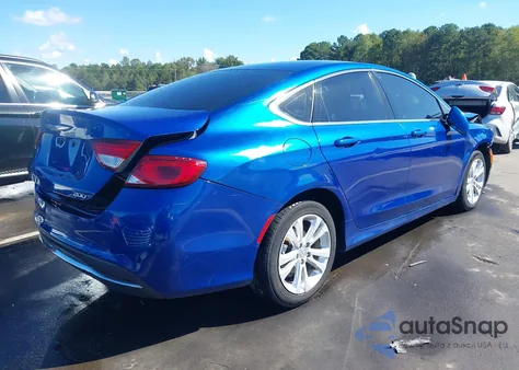2015 Chrysler 200 Limited из США, поврежденный, VIN 1C3CCCAB3FN552193